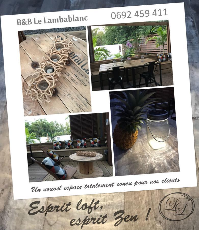 Le Lambablanc Bed & Breakfast Bras-Panon ภายนอก รูปภาพ