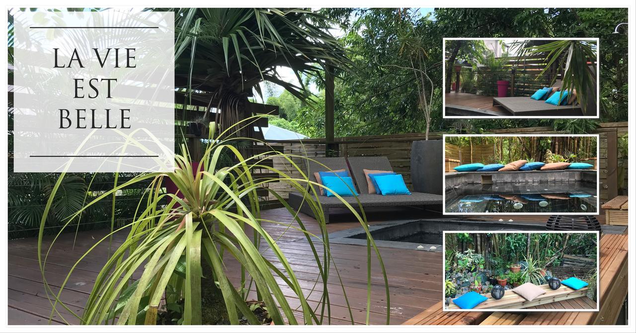 Le Lambablanc Bed & Breakfast Bras-Panon ภายนอก รูปภาพ